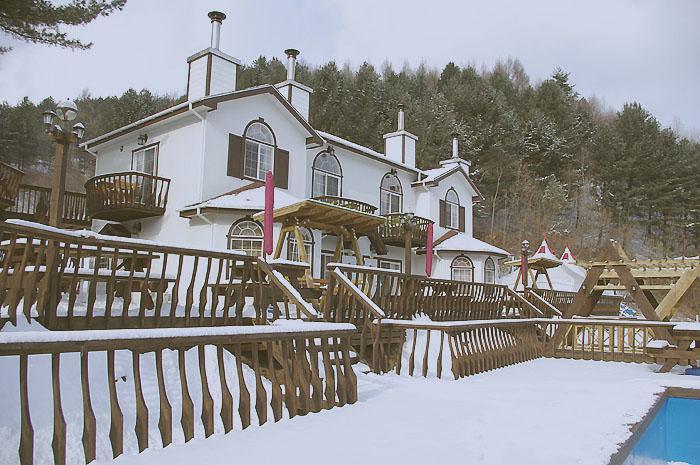 Gold Castle Pension Pyeongchang Exterior foto