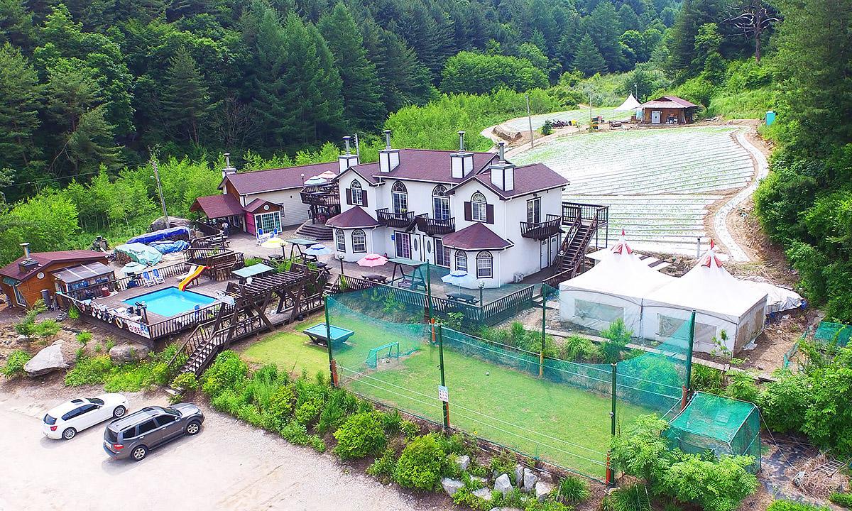 Gold Castle Pension Pyeongchang Exterior foto